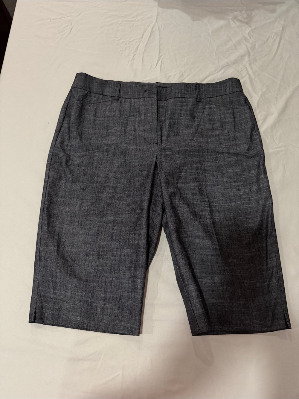 Counterparts Charcoal Tailored Bermuda Shorts
